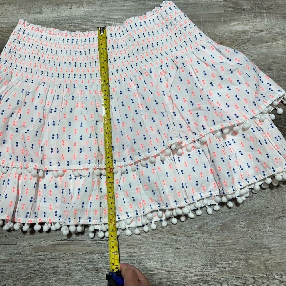 Lily Pulitzer Ethenia White Skirt size Large Summer Resort Preppy NWOT - Picture 4 of 9